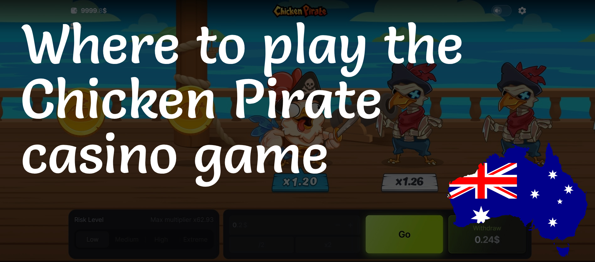 Chicken Pirate casino game