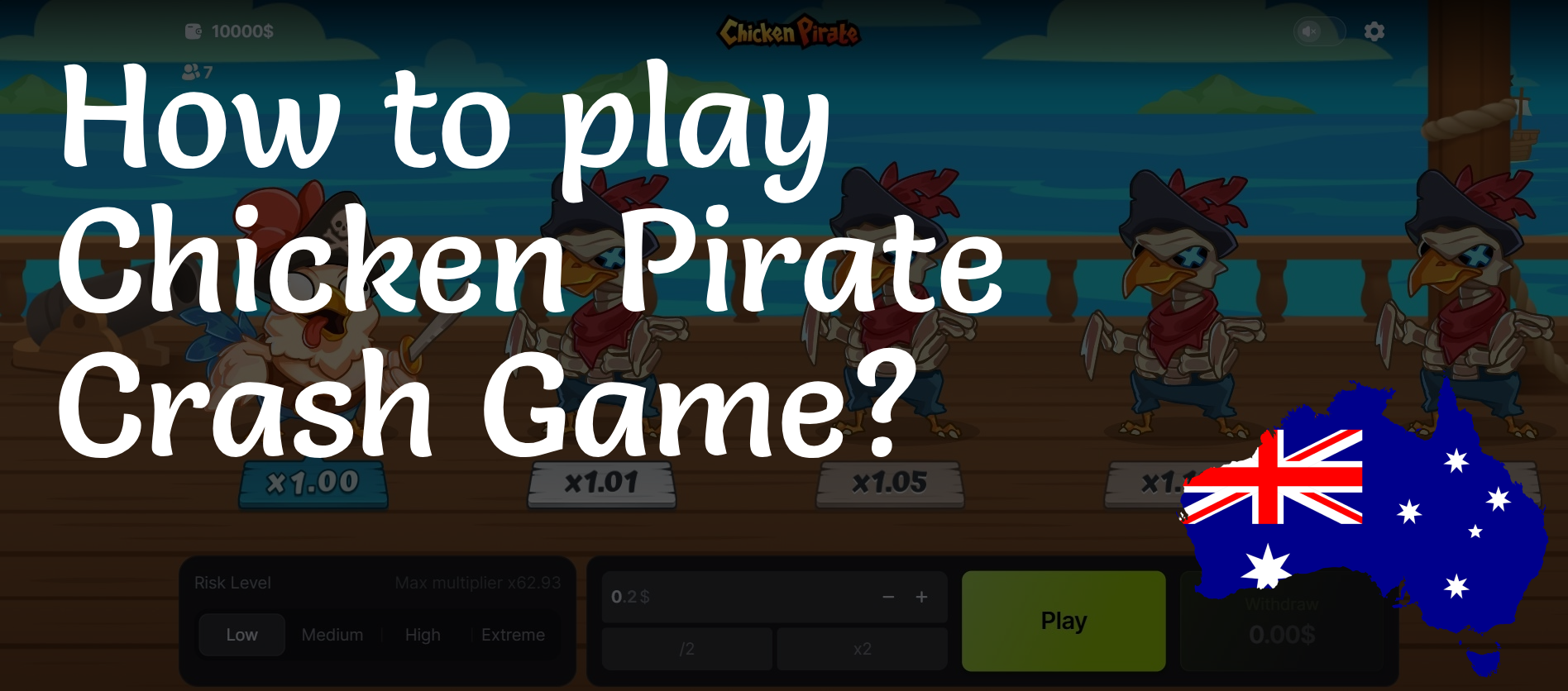 Chicken Pirate game